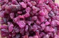 Minéraux bruts de rubis rose africain naturel, non chauffés, non traités, pierres semi-précieuses en vrac pour la fabrication de bijoux, qualité AAA, 3-8 mm