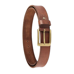 เข็มขัดกอล์ฟหนังแท้สำหรับผู้ชายเข็มขัดหนังแท้สไตล์นักธุรกิจออกแบบโลโก้ได้ตามต้องการ - Product Image 1