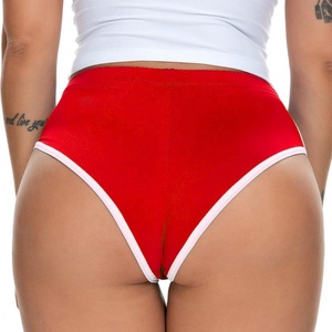 Pantalones Cortos de Ciclismo de Cintura Alta para Mujer, Tallas Grandes, Personalizados al por Mayor, Mezcla de Nailon, Spandex y Algodón, Transpirables, Ropa Deportiva - Product Image 4