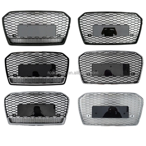 2016-2018 Grille de capot en nid d'abeille ABS <span class=keywords><strong>RS6</strong></span> pour <span class=keywords><strong>Audi</strong></span> A6 C7PA Grille avant Upgard <span class=keywords><strong>RS6</strong></span> Grill 2016 2017 2018 - Product Image 3