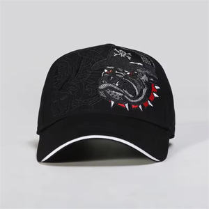 Chapeaux de sport en laine 100% à 6 panneaux de haute qualité pour hommes Casquettes de baseball à impression numérique avec logo personnalisé pour la plage - Product Image 2