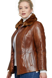 Fabricant de vêtements, produits les plus vendus, veste en cuir à manches longues, vente en gros, vêtements décontractés de rue, style de haute qualité - Product Image 4