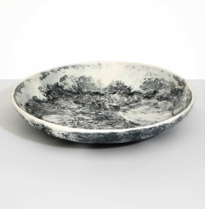 Bol et plat de service en résine fabriqués en Inde - Passe au lave-vaisselle - Design moderne européen personnalisable pour la maison et les fêtes - Product Image 3