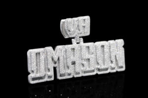 Exclusivo Colgante de Acero Inoxidable con Diamantes de Imitación Estilo Hip Hop para Unisex - Product Image 2