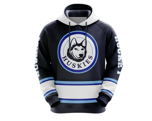 Support Your Favourt Team Sudadera con capucha Ropa deportiva Sublimación Sudaderas con capucha Poliéster Fleece Low Moq Calidad superior Impreso HEBOLDIMPEX - Product Image 2
