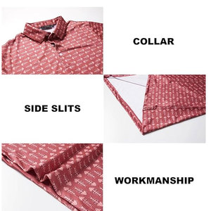 Vêtements de sport d'été respirants pour hommes, polo de golf léger, vêtements décontractés, polo de golf - Product Image 4