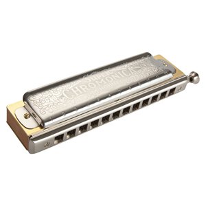 Armónica Profesional Hohner de la Serie CHROMONICA Modelo 0112785 Fabricada en Acero en Italia con Método de Pronunciación Cromática - Product Image 1