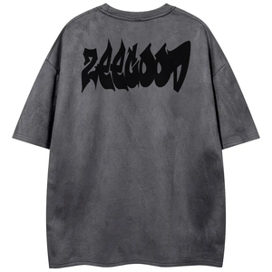 Chất Lượng Cao 220-240 GSM Drop Shoulder Heavyweight Áo Sơ Mi Tùy Chỉnh Cotton Quá Khổ 100% Cotton Lỏng Phù Hợp T-Shirt Cho Nam Giới - Product Image 2