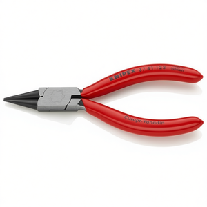 For Knipex Flat Nose Pliers for Precision Mechanics Black Anodized with <b>Polished</b> Head <b>Plastic</b> Coated Handles - Product Image 2