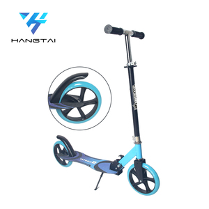 Trottinette pliable à 2 grandes roues, en Aluminium, adulte, Logo personnalisé, usine, vente en gros - Product Image 5