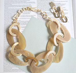 Collier en corne de buffle au design moderne et boucle d'oreille en corne pour collier en corne de buffle de taille personnalisée BY HF CRAFTS - Product Image 3