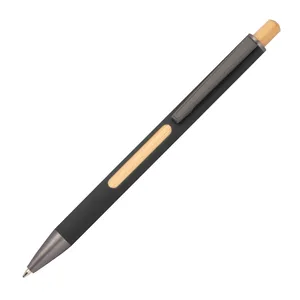 MARIA Penna Promozionale Ecologica in Alluminio Riciclato e Bambù, Gadget Sostenibili - Product Image 1