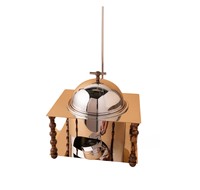 Chauffe-plat moderne en métal avec couvercle en dôme pour le service de buffet arabe du Ramadan |   Bol de service rond isotherme de luxe pour plats chauds