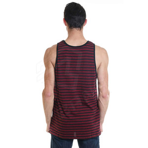 เสื้อกล้ามออกกำลังกายลำลองสำหรับผู้ชายแบบสั่งทำพิเศษสำหรับฤดูร้อน ระบายอากาศได้ดี ดีไซน์ OEM คอกลม มีไซส์พลัส ผลิตจากวัสดุรักษ์โลก - Product Image 5