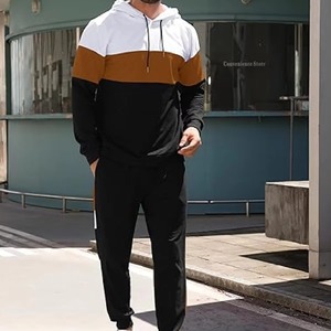 <b>Top</b> Quality Fleece pullover Hoodie Jogger Tracksuit <b>Sweat</b> Suits Tracksuits From Pakistan tracksuit for man, 100% cotton - Product Image 3