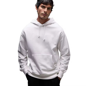 Sudaderas con Capucha Gruesas de Invierno de 400 Gsm, Personalizadas con Estampado Puff, Apliques Bordados, Estilo Urbano, Talla Grande, 100% Algodón para Hombre - Product Image 1