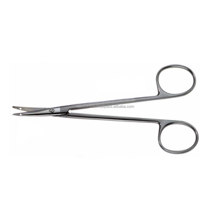 Ciseaux à suture de 120 mm, courbés, en acier inoxydable de qualité chirurgicale, instrument chirurgical manuel, certifié CCC, OEM disponible - Product Image 4