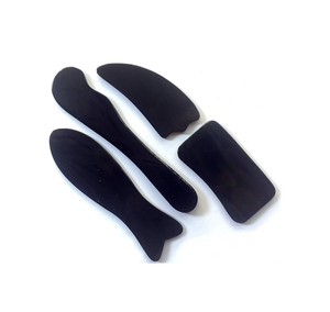 Buffalo Horn Gua Sha tablero masajeador tablero de raspado cuidado de la salud herramientas de masaje de belleza artesanías naturales más vendidos - Product Image 3