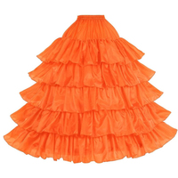 Jupon long respirant pour femme 100 % polyester teint uni, prix abordable, meilleure qualité en promotion, faible MOQ