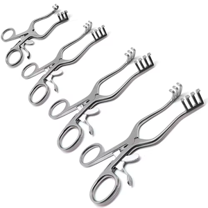 Retractores y fórceps de autorretención Weitlaner de uso desechable individual | Instrumentos quirúrgicos Weitlaner Retractor y fórceps - Product Image 3