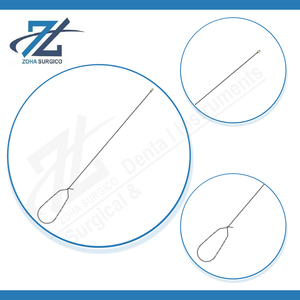 Introductor de Catéter Manual de Alta Calidad, 410 mm de Largo, Acero Inoxidable, Reutilizable, Instrumentos Quirúrgicos con Certificación CE, Cirugía General - Product Image 4