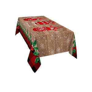 Nouvelle arrivée Nappes de mariage lavables en coton et lin brodés au design personnalisé avec logo - Product Image 5