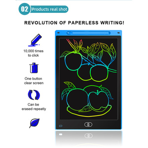 Tavoletta di scrittura LCD per i bambini 12 pollici, Doodle Board riutilizzabile da disegno Pad giocattolo educativo per bambini Kid Party Play - Product Image 3