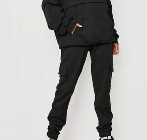 Conjunto de sudadera con capucha y pantalones de chándal informales de algodón 100% de alta calidad para hombre, estampado personalizado, ligero, transpirable con patrón de animales para invierno - Product Image 5