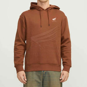 Sweat-shirts pour hommes au design unique, 100% coton, tissu polaire de qualité supérieure pour l'hiver, uni, décontracté, nouvelle arrivée - Product Image 2