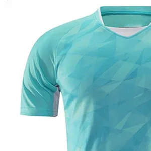 Venta al por mayor de fábrica, camiseta de entrenamiento de fútbol unisex, conjunto corto, con logotipo diseño personalizado, impresión por sublimación, uniforme de ropa de fútbol para niños - Product Image 6