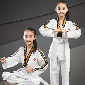 Uniformes de Karate, Taekwondo y Judo al por Mayor con Logotipo Personalizado Serigrafiado en la Parte Delantera para Hombre/Mujer - Product Image 2
