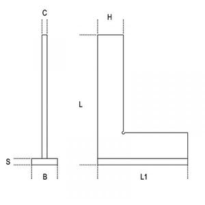 Instruments de mesure de largeur au sol et rodés d'acier inoxydable de carrés à bride de précision de BETA - Product Image 2