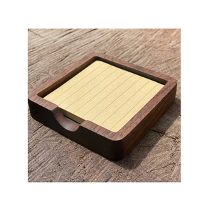 Soporte para notas adhesivas de madera de la mejor calidad, soporte para Bloc de notas de alta calidad, regalo de fiesta escolar - Product Image 4
