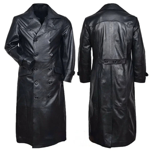 Veste en cuir pour hommes Veste en cuir de mouton personnalisée pour hommes Blouson aviateur en cuir de vachette véritable - Product Image 6