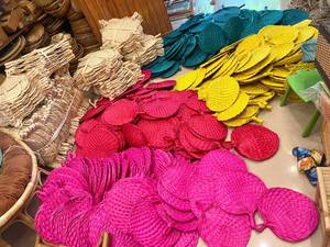 Abanico de bambú hecho a mano para decorar el espacio del hogar-Hecho en Vietnam // 99GD - Product Image 6