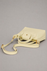 Bolso de Mano Mini Tote de Moda para Mujer |   Bolso de mano de color sólido con cierre de cremallera y cuero PU suave |   Fábrica OEM - Product Image 3