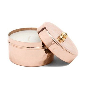 Awesome Quality New Arrival Metal <b>Candle</b> Jar Votive Wax Pot <b>Candle</b> Making With Deep Container <b>Tinned</b> Christmas and Home Lighting - Product Image 4
