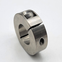 Fabrication OEM ODM 4 8 12 25 mm Collier d'arbre en acier Type ouvert de colliers fendus en acier inoxydable Collier d'arbre à dégagement rapide