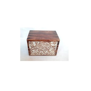 Urnas de madera para servicios funerarios, urna de cremación de alta moda, último diseño antiguo - Product Image 6