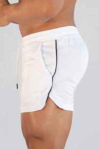 Pantalones cortos deportivos de entrenamiento con bolsillos para hombre, pantalones cortos deportivos de malla de secado rápido para entrenamiento callejero, pantalones cortos informales para gimnasio - Product Image 5