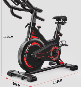 Bicicleta de Spinning Magnética Silenciosa SK Factory, Equipo de Fitness Interior, Bicicleta de Ejercicio Aeróbico Inteligente, Portátil y Móvil para Uso Doméstico - Product Image 2