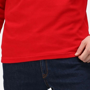 Sweat-shirt à col montant zippé de haute qualité, poids lourd, quart de zip, coupe classique pour homme / Prix de gros avec conception de logo personnalisé - Product Image 4