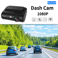 Caméra embarquée intelligente 1080p HD double objectif avant et arrière, enregistreur de conduite monocanal, surveillance de stationnement 24h/24, 4G avec garantie de 12 mois (boîte noire)