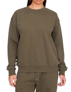 Sweat-shirt de qualité supérieure col rond à manches longues confortable et vêtements de course tenue quotidienne et sweat à capuche idéal pour femmes - Product Image 5