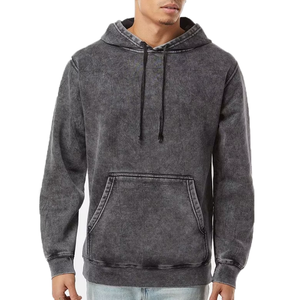 Sudadera con Capucha de Alta Calidad, Personalizada con Logotipo, 100% Algodón, Estilo Urbano, Gruesa, Extra Grande, Vintage, Unisex, para Hombre y Mujer - Product Image 2