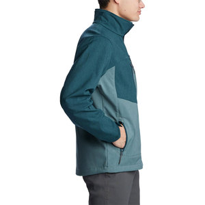 OEM personalizado de alta calidad de los hombres chaqueta Softshell con capucha ropa térmica con Material de la tela de los hombres chaqueta de los fabricantes - Product Image 6