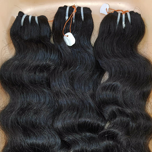 Pas d'enchevêtrement jamais de perte de Machine Double trame Remy Extensions de tissage de cheveux humains indiens simple dessiné de haute qualité non traité - Product Image 6