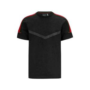 100% algodón Premium/fibra de bambú de alta calidad de talla grande camisetas de hombre personalizado cuello redondo Camiseta corta impresión con logotipos gráficos - Product Image 1
