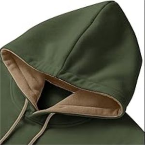 Sudadera deportiva transpirable de algodón sólido informal para hombre con logotipo personalizado, pantalones de chándal y Sudadera con capucha, conjunto de 2 piezas - Product Image 3