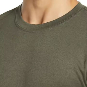 Novedad de verano, camiseta informal holgada sencilla de fondo, camiseta de manga corta transpirable que combina con todo, Camiseta estampada de Fitness en blanco con timbre - Product Image 4